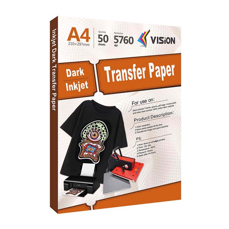 Cómo aplicar papel transfer inkjet para fondos oscuros 