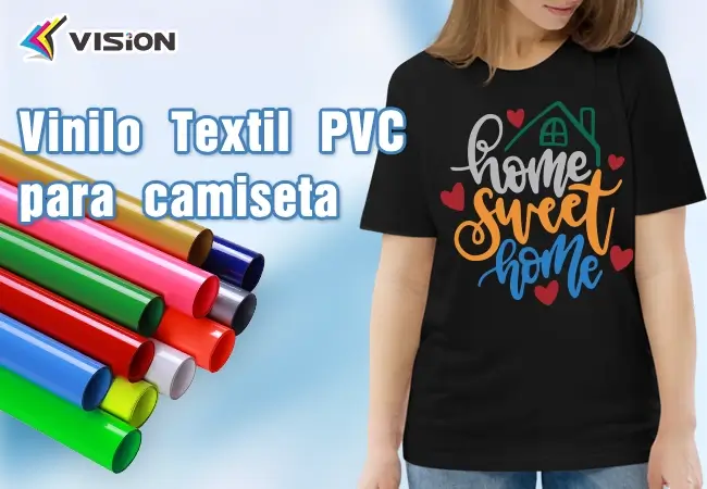 Vinilo Textil PVC para camiseta