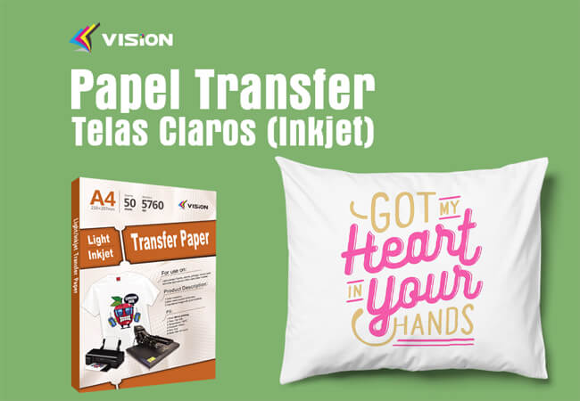 Papel Transfer Telas Claros (Inkjet)