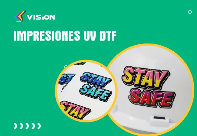 Impresiones UV DTF-casco