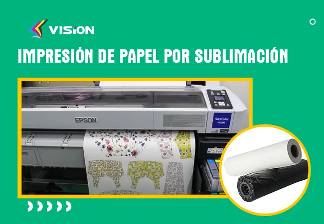 Impresión de papel por sublimación