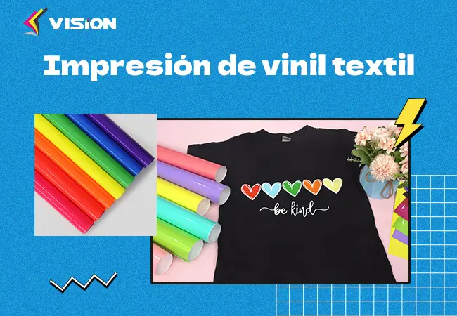 Impresión de vinil textil