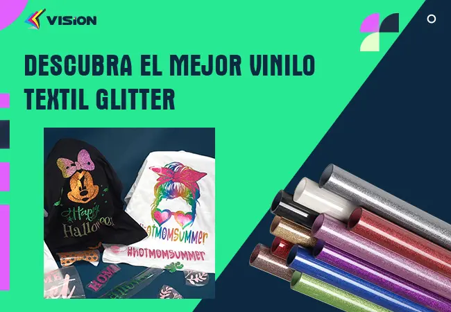 Descubra el mejor vinilo textil glitter