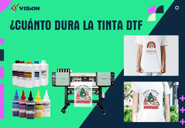 ¿Cuánto dura la tinta DTF