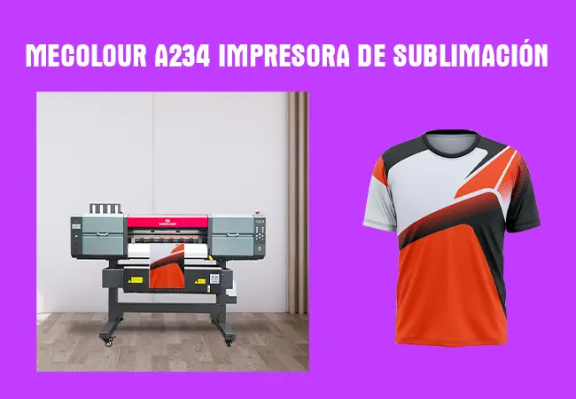 Mecolour A234 Impresora de sublimación