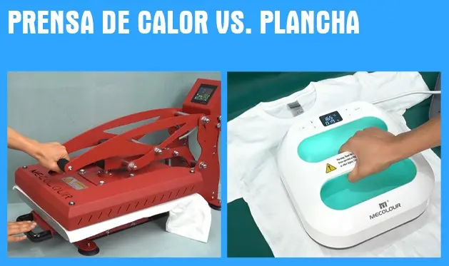 Prensa de Calor vs. Plancha