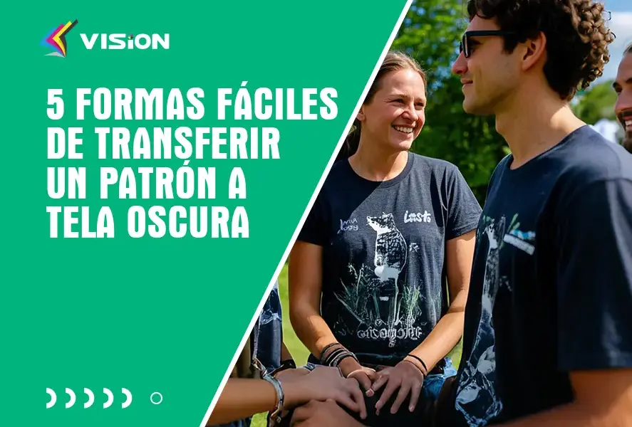 5 Formas Fáciles de Transferir un Patrón a Tela Oscura