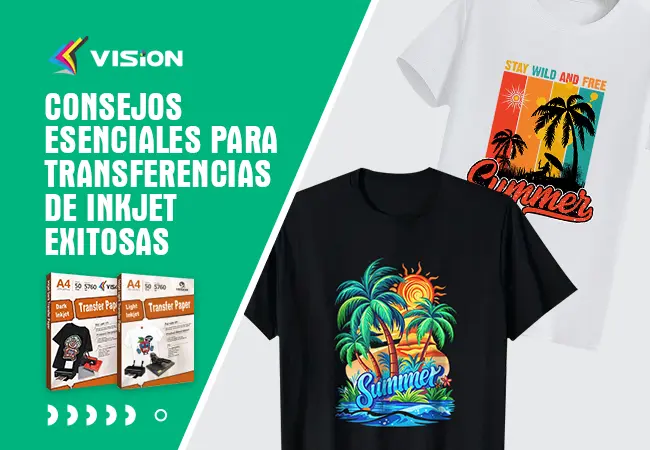 Consejos esenciales para transferencias de inkjet exitosas