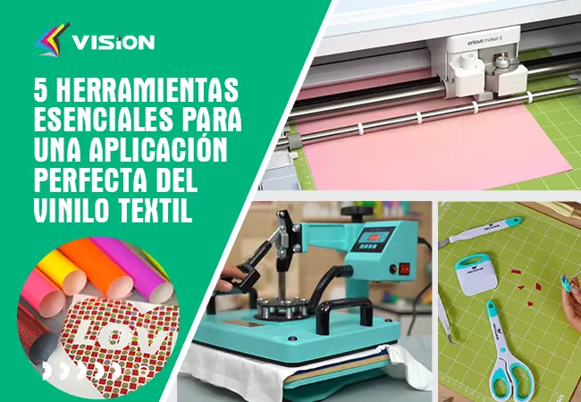 5 herramientas esenciales para una aplicación perfecta del vinilo textil