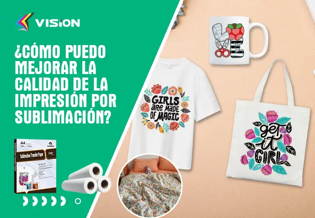 ¿Cómo puedo mejorar la calidad de la impresión por sublimación