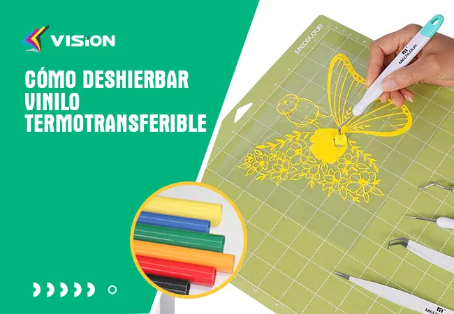 Cómo deshierbar vinilo termotransferible