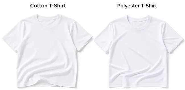 algodón y poliéster